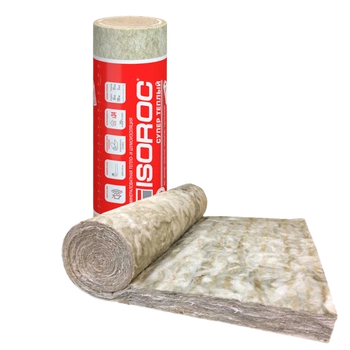 Утеплитель ISOROC Изорок Супер Теплый Рулон 4100х1220, 50 мм 2пл/10м2 0,5м3