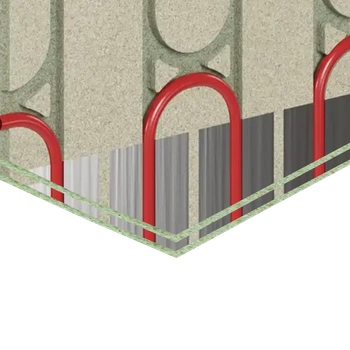 Плита TermoFloor QuickDeck для тёплого пола 2440х600, 25мм (64 л/пал)