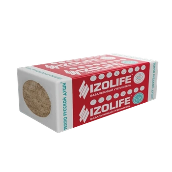 Утеплитель IZOLIFE СТ 50 ОПТИМА (40кг/м3) 1200х600, 100 мм 6пл/4,32м2 0,432м3 компр.30%