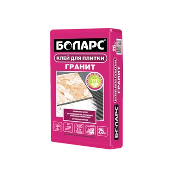 Клей для плитки БОЛАРС ГРАНИТ, 25 кг.