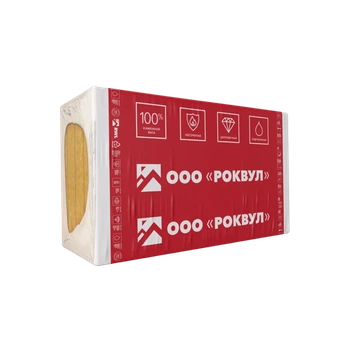 Утеплитель ROCKWOOL Роквул Венти Баттс Оптима (75кг/м3) 1000х600, 100 мм 4пл/2,4м2 0,24м3
