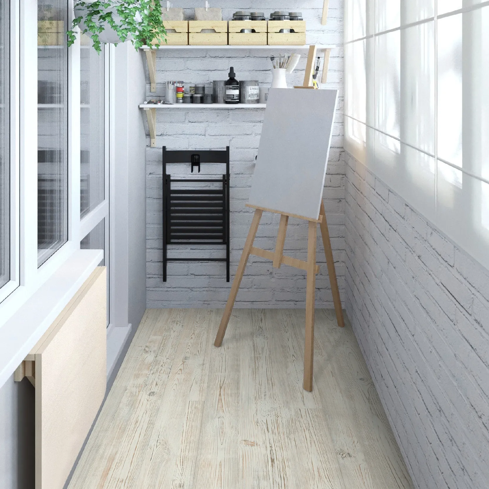 Напольная панель QuickDeck Plus Наоми 1200х900, 16 мм. (фото 10)