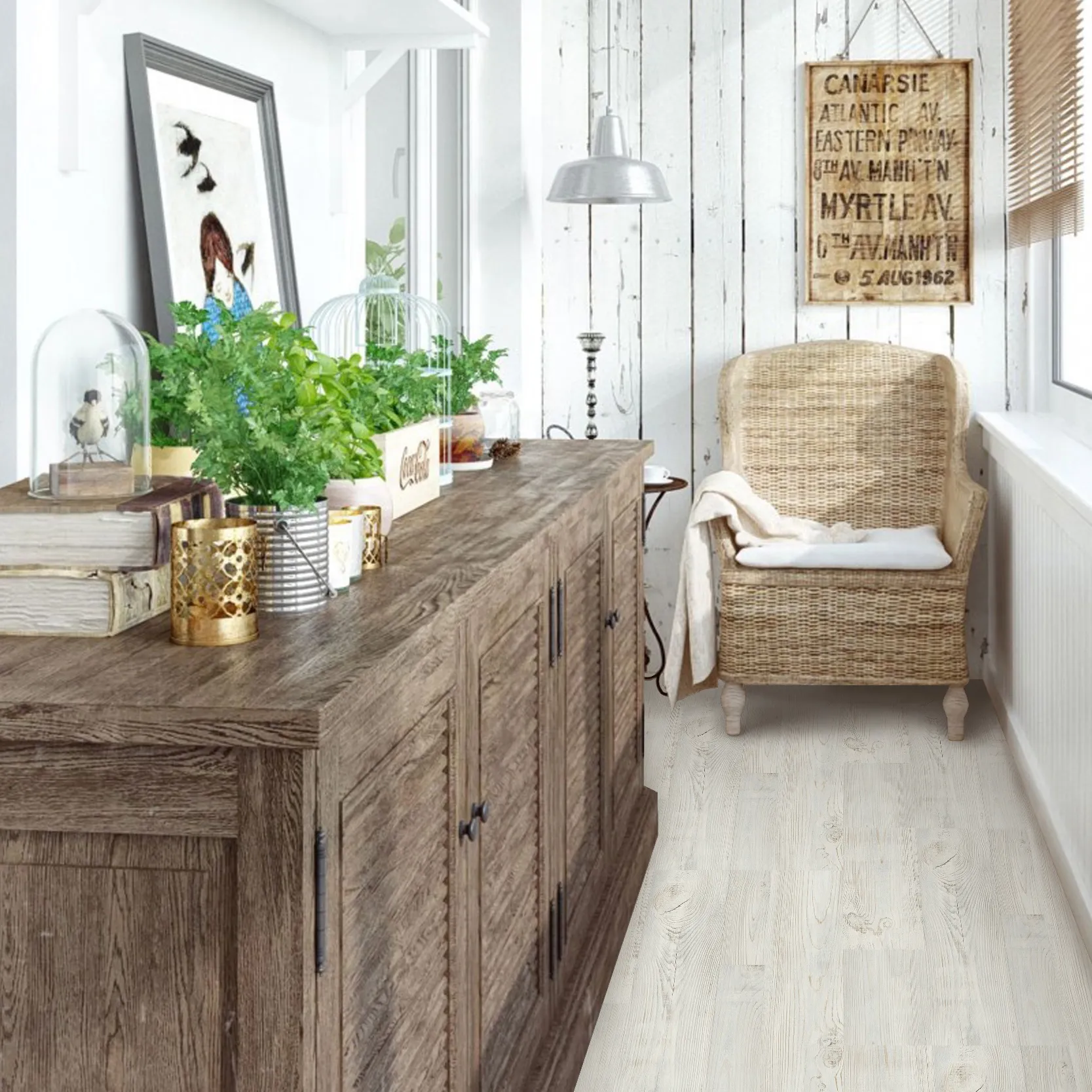 Напольная панель QuickDeck Plus Наоми 1200х900, 22 мм. (фото 5)